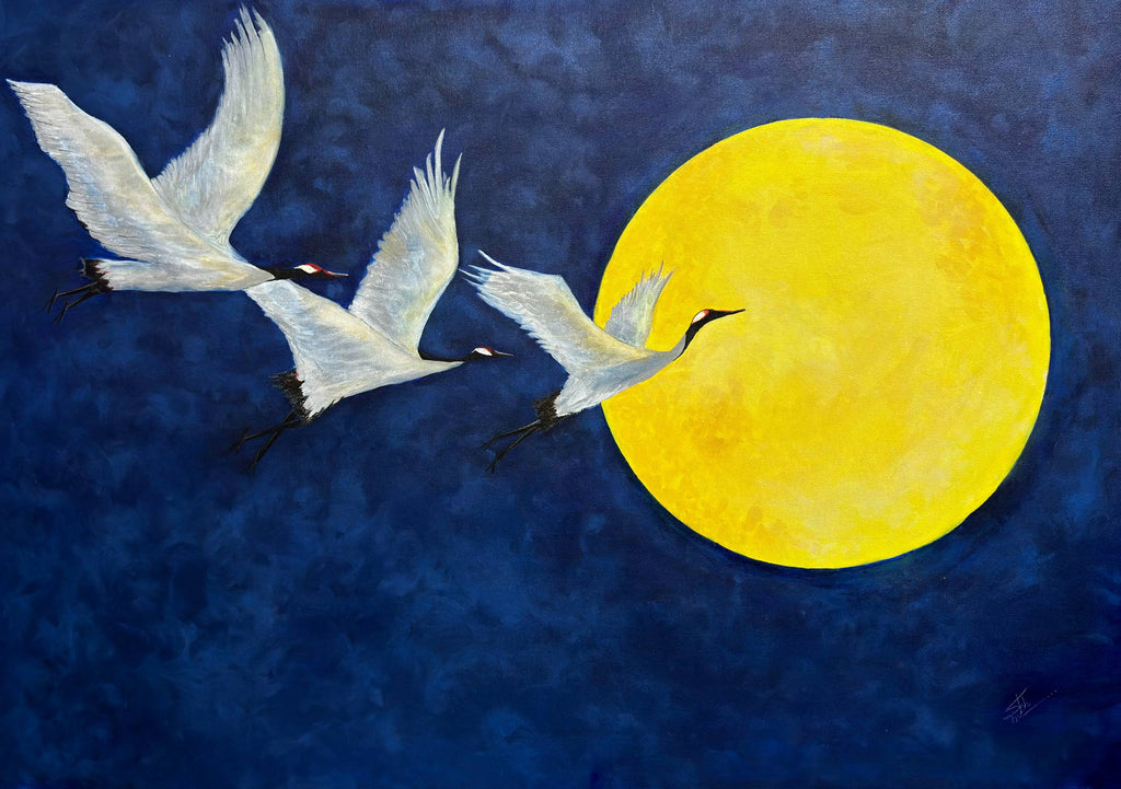 Morning Bird - Original painting